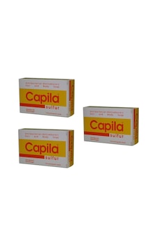 Capila Sivilce ve Akneye Karşı Kükürt Sabunu 3 x 90 G Capila Sivilce ve Akneye Karşı Kükürt Sabunu 3 x 90 G