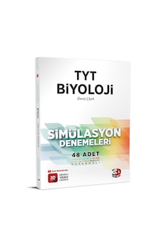 3D Yayınları Tyt Biyoloji Simülasyon Denemeleri