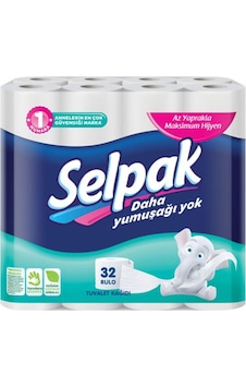 Selpak 3 Katlı Tuvalet Kağıdı 32 Rulo Selpak 3 Katlı Tuvalet Kağıdı 32 Rulo