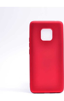 Huawei Mate 20 Pro Kılıf Zore Premier Silikon Kapak Kırmızı Huawei Mate 20 Pro Kılıf Zore Premier Silikon Kapak Kırmızı