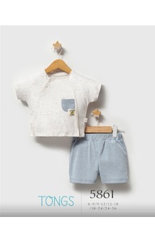Babydoll 5li Tongs Mavi