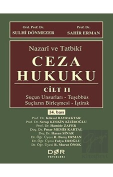 Nazari ve Tatbiki Ceza Hukuku 2- Der Yayınları
