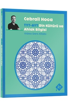 Cebrail Hoca TYT – AYT Din Kültürü ve Ahlak Bilgisi Video Ders Kitabı KR Akademi Yayınları Cebrail Hoca TYT – AYT Din Kültürü ve Ahlak Bilgisi Video Ders Kitabı KR Akademi Yayınları