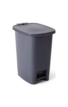 Lüx Serisi Pedallı 10 Litre Çöp Kovası Antrasit Lüx Serisi Pedallı 10 Litre Çöp Kovası Antrasit