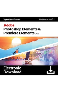 Adobe Photoshop Elements 2025 & Premiere Elements 1pc 3yıl Adobe Photoshop Elements 2025 & Premiere Elements 1pc 3yıl