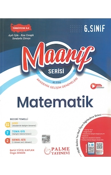 Palme Yayınları 6. Sınıf Maarif Serisi Matematik Haftalık Deneme 41 Föy Palme Yayınları 6. Sınıf Maarif Serisi Matematik Haftalık Deneme 41 Föy