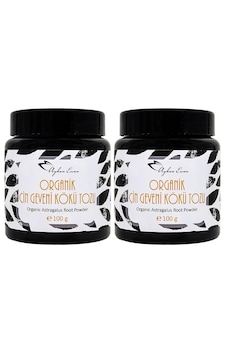 Ayhan Ercan Organik Astragalus Root Çin Geveni Kökü Tozu 100 Gx2 Adet Ayhan Ercan Organik Astragalus Root Çin Geveni Kökü Tozu 100 Gx2 Adet