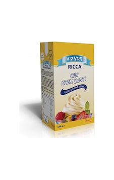 Vizyon Krem Şanti Ricca 1000 ml Vizyon Krem Şanti Ricca 1000 ml