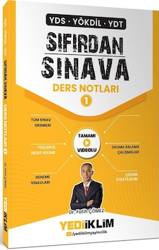 Yediiklim Yds Yökdil Ydt Sıfırdan Sınava Tamamı Videolu Ders Notları 1. Kitap Yediiklim Yds Yökdil Ydt Sıfırdan Sınava Tamamı Videolu Ders Notları 1. Kitap