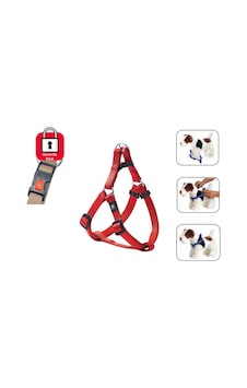 Karlie Kilitli Göğüs Tasma Xs 20-35cm Kırmızı Karlie Kilitli Göğüs Tasma Xs 20-35cm Kırmızı