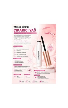 Takma Kirpik Çıkarıcı Yağ - Kirpik Remover & Yapıştırıcı Temizleyici
