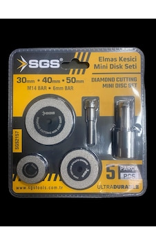 Sgs 2157 Elmas Kesici Mini Disk Seti 5 Parça Sgs 2157 Elmas Kesici Mini Disk Seti 5 Parça