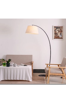 Dylight Retro Metal Dekoratif Rustik Siyah C Kol Başlık Köşe Lambası Lambader Krem Başlık Çap:40 Cm Dylight Retro Metal Dekoratif Rustik Siyah C Kol Başlık Köşe Lambası Lambader Krem Başlık Çap:40 Cm
