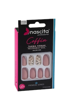 Nascita 24lü Renkli Takma Tırnak Coffin - 145 Nascita 24lü Renkli Takma Tırnak Coffin - 145