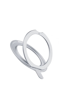 Cellularline Apple iPhone 16 Pro Spin Stand Ve Yüzük Özellikli Magsafe Telefon Kılıfı Şeffaf Sadece Kılıf
