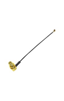 Lexroo İpex Rpsma 90 Derece Dişi Kablo 15cm Lexroo İpex Rpsma 90 Derece Dişi Kablo 15cm