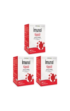 Orzax Imunol 40 Kapsül 3 Adet Orzax Imunol 40 Kapsül 3 Adet