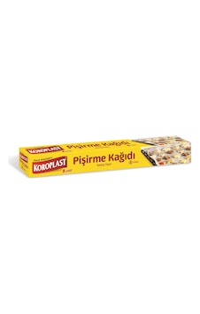 Koroplast Yağlı Fırın Tepsi Pişirme Kızartma Kağıdı Kesimsiz 8 Metre 1 Kutu Koroplast Yağlı Fırın Tepsi Pişirme Kızartma Kağıdı Kesimsiz 8 Metre 1 Kutu