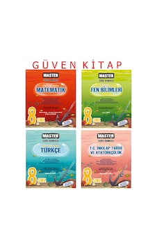 Okyanus 8.sınıf Master Matematik Fen Türkçe İnkılap S.b. Seti Okyanus 8.sınıf Master Matematik Fen Türkçe İnkılap S.b. Seti