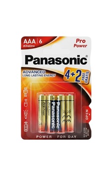 Panasonic 4+2 Alkalin Pro Power İnce Pil 1 Adet