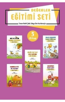 Değerler Eğitimi Seti - 5 Kitap Takım Değerler Eğitimi Seti - 5 Kitap Takım