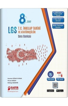 8.Sınıf LGS T.C İnkılap Tarihi ve Atatürkçülük Soru Bankası- Zafer Yayınları