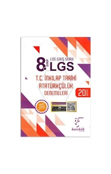 8.Sınıf LGS T.C. İnkılap Tarihi ve Atatürkçülük Deneme- Karekök Eğitim Yayın 8.Sınıf LGS T.C. İnkılap Tarihi ve Atatürkçülük Deneme- Karekök Eğitim Yayın