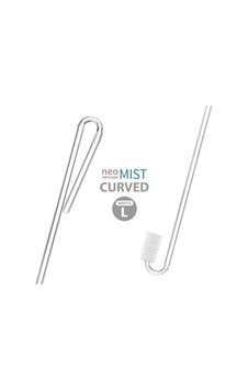 Aquario Co2 Diffuser Mist Curved L White