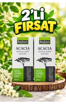 Akasya Gamı Şurubu İkili Fırsat 2x350 Ml