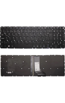 Siyah-ışıklı, Notebook Klavye - Acer Aspire 5 A515-51g-51ry Muadili İle Uyumlu Siyah-ışıklı, Notebook Klavye - Acer Aspire 5 A515-51g-51ry Muadili İle Uyumlu
