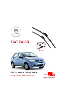 Fiat Palio Ön Cam Silecek Seti Araca Özel Aparat (1998-20 Fiat Palio Ön Cam Silecek Seti Araca Özel Aparat (1998-20