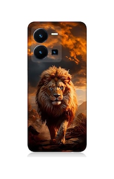 Vivo Y35 Uyumlu Silikon Kılıf Yırtıcı Aslan Kral Vivo Y35 Uyumlu Silikon Kılıf Yırtıcı Aslan Kral