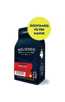 Moliendo Colombia Supremo Decaf Kafeinsiz Yöresel Öğütülmüş Filtre Kahve 250 G Moliendo Colombia Supremo Decaf Kafeinsiz Yöresel Öğütülmüş Filtre Kahve 250 G