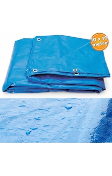 Su Geçirmez Hazır Ebatlı Pvc Branda Çadır Gölgelik Tente 10x10mt Mavi 10 M x 10 M Su Geçirmez Hazır Ebatlı Pvc Branda Çadır Gölgelik Tente 10x10mt Mavi 10 M x 10 M