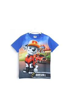 Dobakids Erkek Çocuk Paw Patrol Marshall 3d Baskılı T-shirt Saks