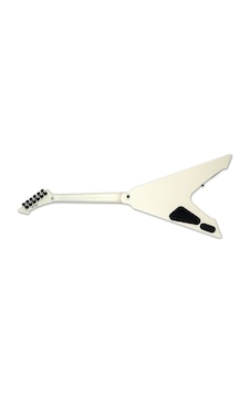 Esp Ltd James Hetfield Signature Snakebyte Snow White Elektro Gitar Esp Ltd James Hetfield Signature Snakebyte Snow White Elektro Gitar