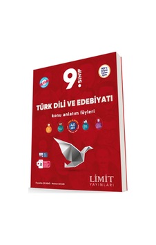 Limit 2025 9. Sınıf Türk Dili Ve Edebiyatı Konu Anlatım Föy Güncel Müfredat