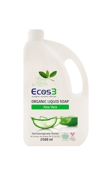 Ecos3 Organik Aloe Vera Özlü Likit Sabun 2500 ML Ecos3 Organik Aloe Vera Özlü Likit Sabun 2500 ML