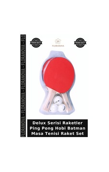 Delux Serisi Raketler Ping Pong Hobi Batman Masa Tenisi Raket Set Delux Serisi Raketler Ping Pong Hobi Batman Masa Tenisi Raket Set