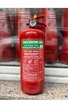 2 Kg Lityum-iyon Batarya Yangın Söndürme Cihazı 2 Kg Lityum-iyon Batarya Yangın Söndürme Cihazı