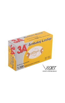 Ambalaj Lastiği 3A 50Gr Paket Ambalaj Lastiği 3A 50Gr Paket