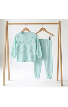 Sebi Bebe Kelebekli Pijama Takımı 9326 Yeşil Sebi Bebe Kelebekli Pijama Takımı 9326 Yeşil