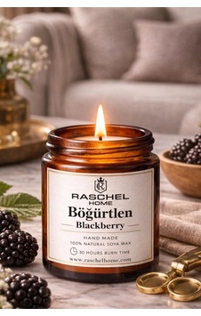Raschel Home %100 Doğal Dekoratif Premium Extra Yoğun Esans Kokulu 170 Cc Kavanoz Mum 30 Saat Yanma Böğürtlen Raschel Home %100 Doğal Dekoratif Premium Extra Yoğun Esans Kokulu 170 Cc Kavanoz Mum 30 Saat Yanma Böğürtlen