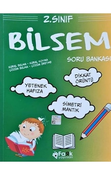 Fark Yayınları 2.Sınıf Bilsem Soru Bankası Fark Yayınları 2.Sınıf Bilsem Soru Bankası