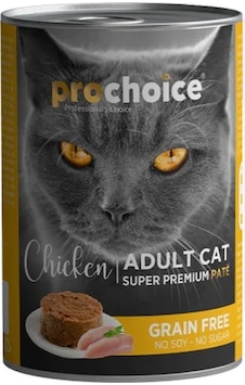 Prochoice Tavuklu Pate Konserve Yetişkin Kedi Maması 400 G Prochoice Tavuklu Pate Konserve Yetişkin Kedi Maması 400 G