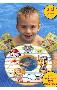 2 Li Set Paw Patrol Figürlü Deniz Havuz Çocuk Yüzücü Can Simidi 50 Cm Ve Kolluk 2 Li Set Çok Renkli 2 Li Set Paw Patrol Figürlü Deniz Havuz Çocuk Yüzücü Can Simidi 50 Cm Ve Kolluk 2 Li Set Çok Renkli