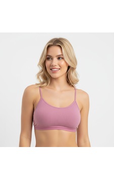Bonbon Kadın Pamuklu İnce Askılı Çıkarılabilir Pedli Büstiyer Bb2114 Gül Kurusu Bonbon Kadın Pamuklu İnce Askılı Çıkarılabilir Pedli Büstiyer Bb2114 Gül Kurusu