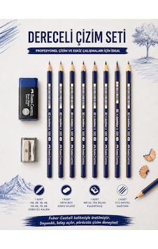 Dereceli Kalem Set Karakalem Hb,2b,3b,4b,5b,6b,7b,8b Dereceli Kalem,kalemtıraş,orta Boy Sınav Silgisi Dereceli Kalem Set Karakalem Hb,2b,3b,4b,5b,6b,7b,8b Dereceli Kalem,kalemtıraş,orta Boy Sınav Silgisi