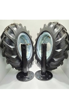 Antrac Çapa Makinası Tekeri 400/8 27Mm Aks Takım Antrac Çapa Makinası Tekeri 400/8 27Mm Aks Takım