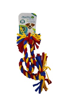 EuroDog Kumaş İkili Diş İpi Köpek Oyuncağı 30 cm EuroDog Kumaş İkili Diş İpi Köpek Oyuncağı 30 cm
